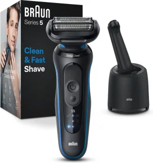 Braun Series 5 52-B7000cc Elektrisch Scheerapparaat Blauw