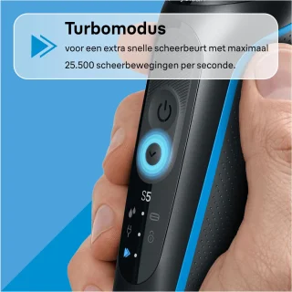 Braun Series 5 52-B7000cc Elektrisch Scheerapparaat Blauw