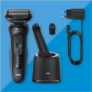 Braun Series 5 52-B7000cc Elektrisch Scheerapparaat Blauw