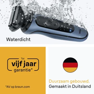 Braun Series 5 Elektrisch Scheerapparaat 52-A1650S Azure