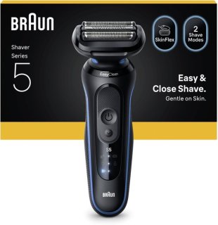 Braun Series 5 Elektrisch Scheerapparaat 52-B1000S Blauw review