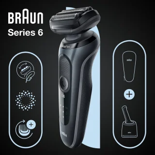 Braun Series 6 61-N7000cc Elektrisch Scheerapparaat Grijs