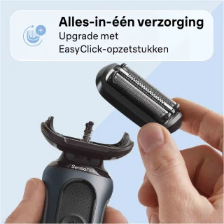 Braun Series 6 61-N7000cc Elektrisch Scheerapparaat Grijs
