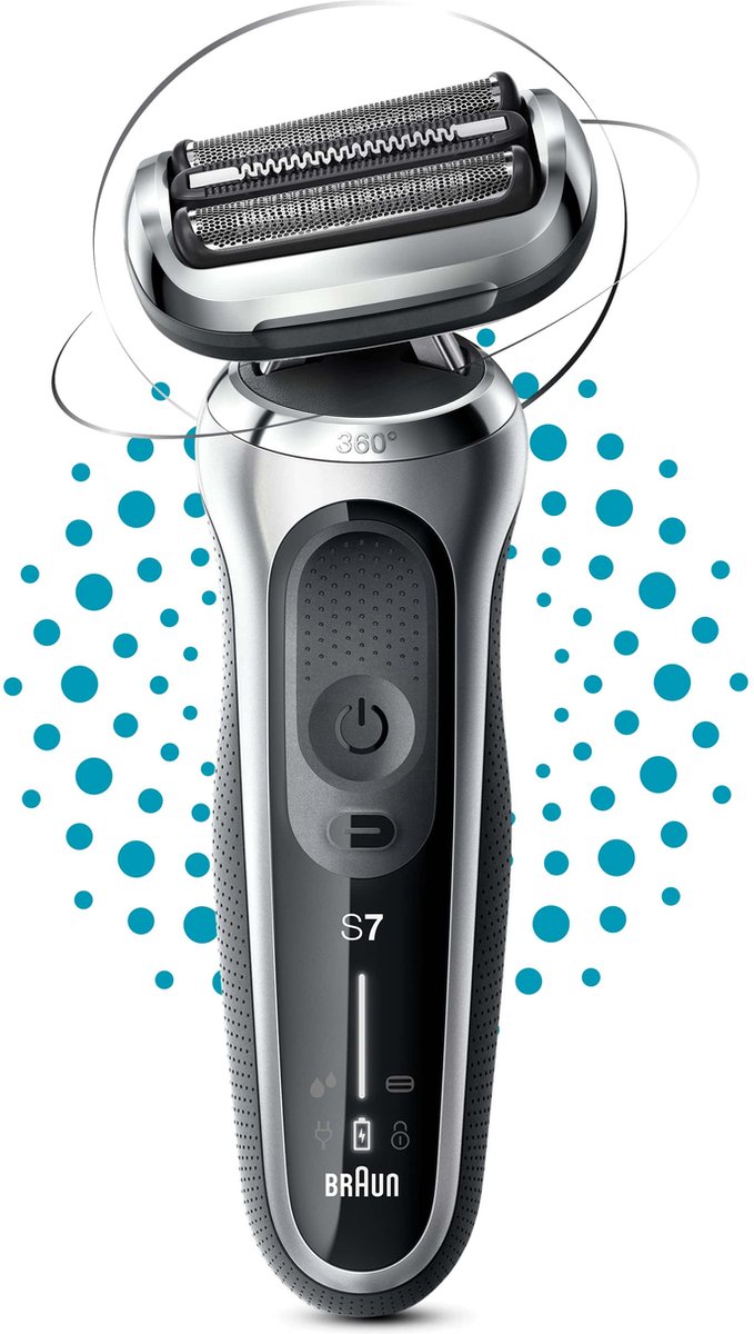 Braun Series 7 71-S1000s Scheerapparaat Zilver