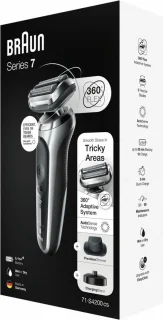 Braun Series 7 71-S4200cs Elektrisch Scheerapparaat Zilver