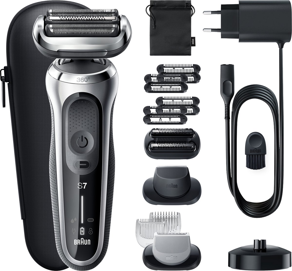 Wat vinden we goed aan de Braun Series 7 71-S4862cs Elektrisch Scheerapparaat Zilver