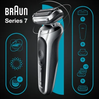 Braun Series 7 71-S4862cs Elektrisch Scheerapparaat Zilver