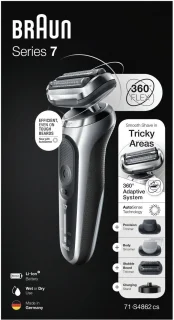 Braun Series 7 71-S4862cs Elektrisch Scheerapparaat Zilver