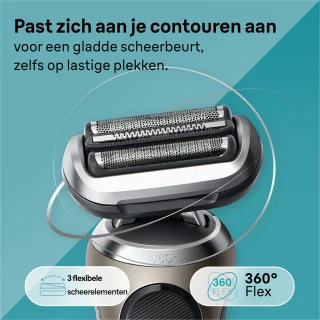 Braun Series 7 72-C7650cc Elektrisch Scheerapparaat Goud