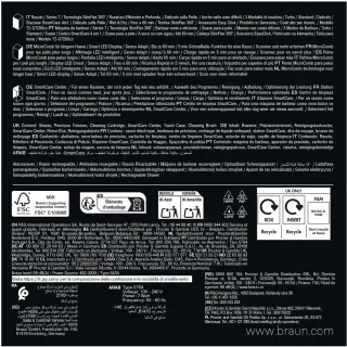 Braun Series 7 72-G7200CC Elektrisch Scheerapparaat Grijs