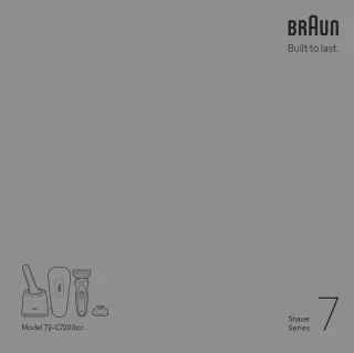 Braun Series 7 Elektrisch Scheerapparaat 72-C7200CC Goud