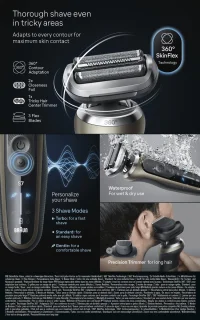 Braun Series 7 Elektrisch Scheerapparaat 72-C7200CC Goud