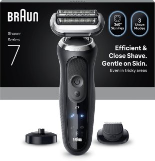 De Braun Series 7 Elektrisch Scheerapparaat 72-N4200S Zwart in één oogopslag