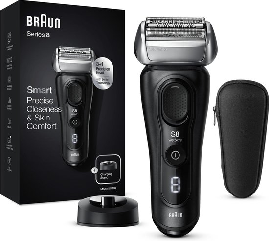 Braun Series 8 8410s — Premium scheercomfort en precisie