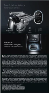 Braun Series 8 8617S Elektrisch Scheerapparaat Zilver