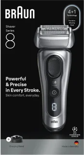 Braun Series 8 8617S Elektrisch Scheerapparaat Zilver
