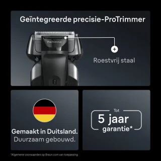 Braun Series 8 8617S Elektrisch Scheerapparaat Zilver