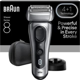 Braun Series 8 8617S Elektrisch Scheerapparaat Zilver