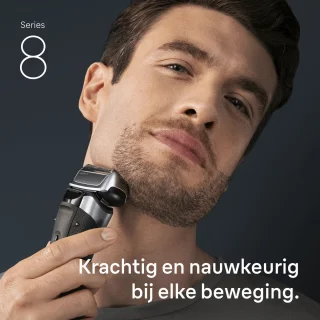 Braun Series 8 8617S Elektrisch Scheerapparaat Zilver