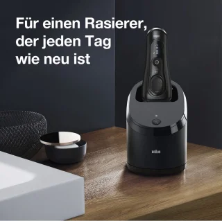 Braun Series 9 9352cc Sport Scheerapparaat Zwart Grijs