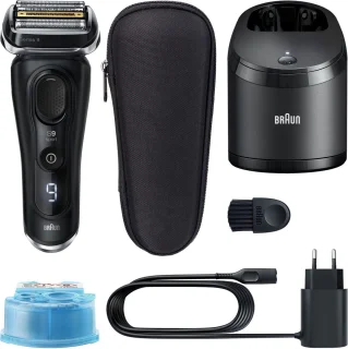 Braun Series 9 9352cc Sport Scheerapparaat Zwart Grijs