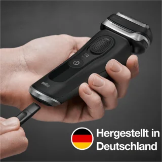 Braun Series 9 9352cc Sport Scheerapparaat Zwart Grijs