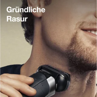 Braun Series 9 9352cc Sport Scheerapparaat Zwart Grijs