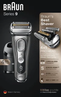 Braun Series 9 9365cc Elektrisch Scheerapparaat Grafiet