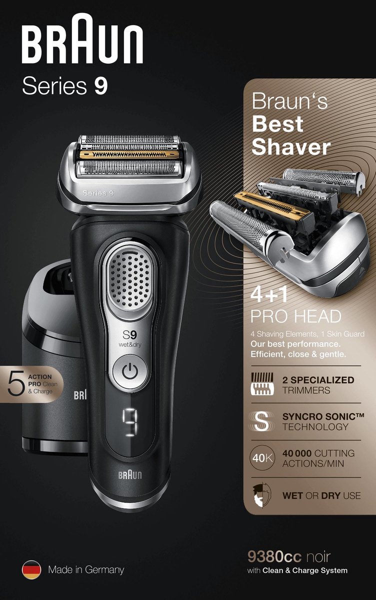 Braun Series 9 9380 Scheerapparaat