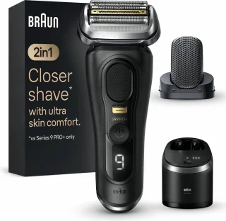 Braun Series 9 Pro+ 9590cc Scheerapparaat Zwart