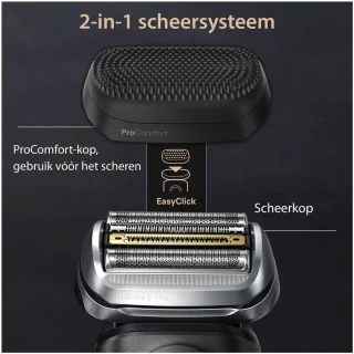 Braun Series 9 Pro+ 9590cc Scheerapparaat Zwart