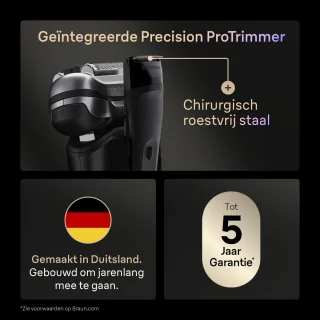 Braun Series 9 PRO+ 9600S Elektrisch Scheerapparaat Zwart