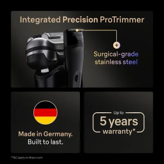 Braun Series 9 PRO+ 9610S Elektrisch Scheerapparaat Zwart