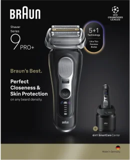 Braun Series 9 PRO+ 9660CC Elektrisch Scheerapparaat Zwart