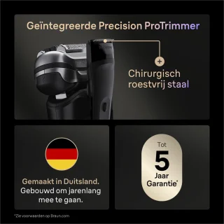 Braun Series 9 PRO+ 9660CC Elektrisch Scheerapparaat Zwart