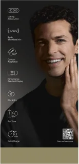 Braun Series 9 PRO+ 9660CC Elektrisch Scheerapparaat Zwart