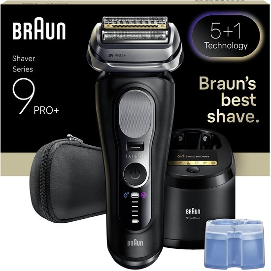 Braun Series 9 PRO+ 9660CC — Professionele gladheid met slimme verzorging