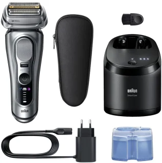 Braun Series 9 PRO+ 9667CC Elektrisch Scheerapparaat Zilver
