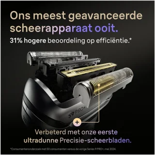 Braun Series 9 PRO+ 9667CC Elektrisch Scheerapparaat Zilver