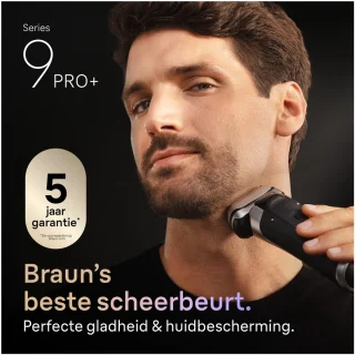 Braun Series 9 PRO+ 9667CC Elektrisch Scheerapparaat Zilver