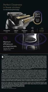 Braun Series 9 PRO+ Elektrisch Scheerapparaat 9615S Grafiet