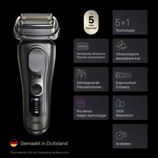 Braun Series 9 PRO+ Elektrisch Scheerapparaat 9615S Grafiet