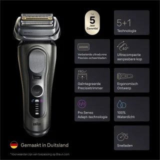 Braun Series 9 PRO+ Elektrisch Scheerapparaat 9675CC Grafiet