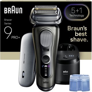 De Braun Series 9 PRO+ Elektrisch Scheerapparaat 9675CC Grafiet in één oogopslag