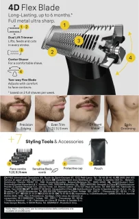 Braun Series X XT5100 All-in-One Scheerapparaat Grijs