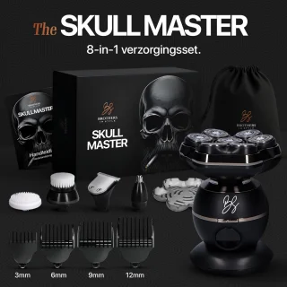 Brothers in Style Skull Master 8-in-1 Zwart Scheerapparaat