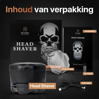 Brothers in Style Skull Master Head Shaver Scheerapparaat mannen
