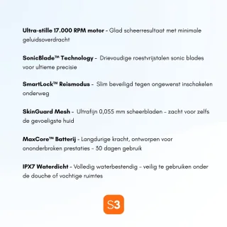 CIINCO Series S3 Scheerapparaat