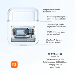 CIINCO Series S3 Scheerapparaat