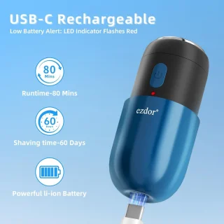 Compact Elektrisch Scheerapparaat